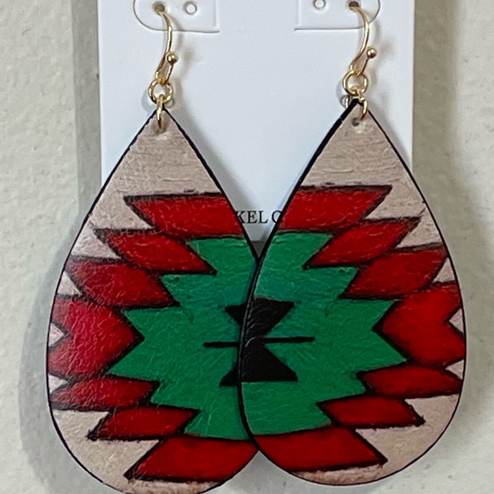 ❤️Juliette Aztec Teardrop Earrings❤️
